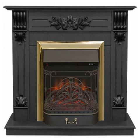 Fireplace Realflame Ottawa Majestic Lux Brass DN-F818 