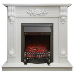 Fireplace Realflame Ottawa WT с Fobos Lux S BL
