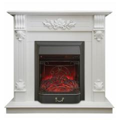 Fireplace Realflame Ottawa WT с Majestic Lux S BL