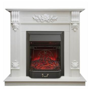 Fireplace Realflame Ottawa WT с Majestic Lux S BL 