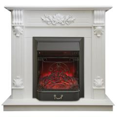 Fireplace Realflame Ottawa WT с Majestic Lux S BL
