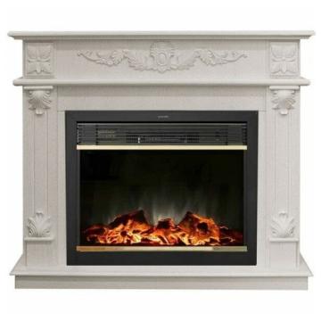 Fireplace Realflame Philadelphia Moonblaze Lux Brass WT-F614 