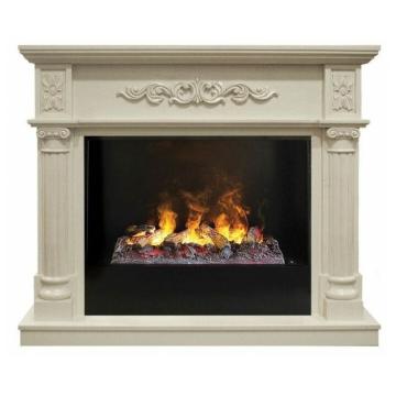 Fireplace Realflame Silvia 26 WT 3D Cassette 630 Black 