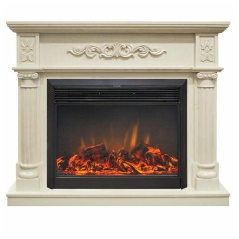 Fireplace Realflame Silvia 26 WT с Moonblaze Lux BL S 