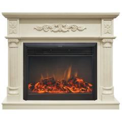 Fireplace Realflame Silvia 26 WT с Moonblaze Lux BL S