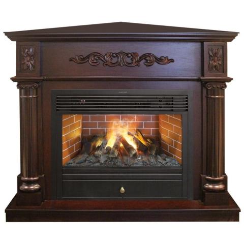 Fireplace Realflame Silvia Corner 26 AO c Novara 26 3D 