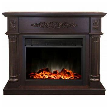 Fireplace Realflame Silvia Moonblaze Lux Black AO-215 