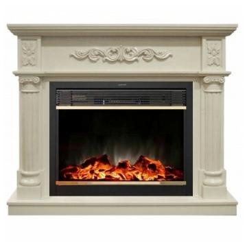 Fireplace Realflame Silvia Moonblaze Lux Brass WT-659B 