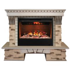 Fireplace Realflame Sorento WT с Helios 26 3D