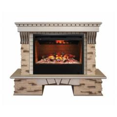 Fireplace Realflame Sorento WT с Helios 26 3D