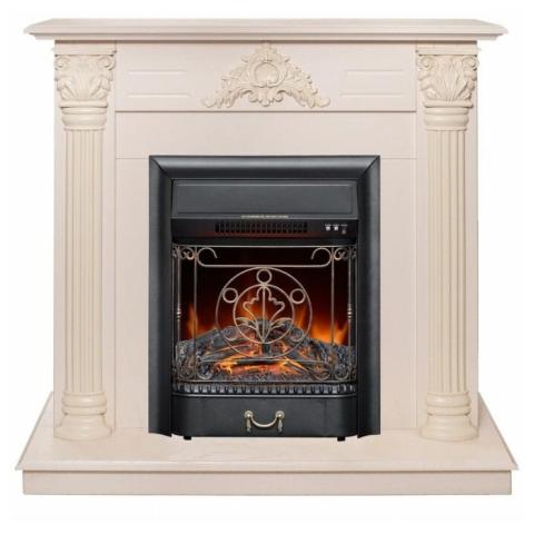 Fireplace Realflame Stefania WT с Majestic Lux S BL 