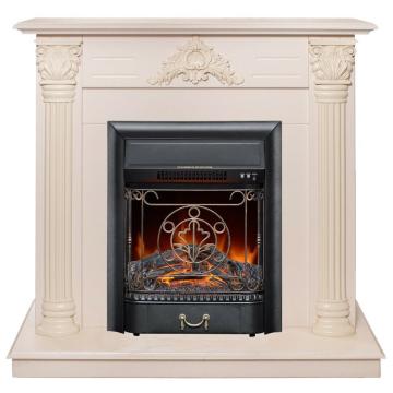 Fireplace Realflame Stefania WT с Majestic Lux S BL 