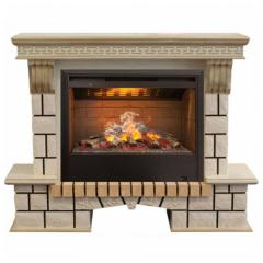 Fireplace Realflame Stone 3D Helios 26