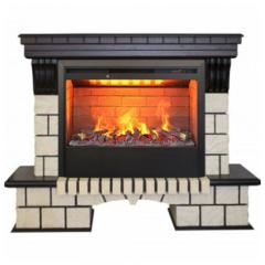 Fireplace Realflame Stone 3D Helios 26