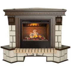 Fireplace Realflame Stone Corner 26 AO c Helios 3D