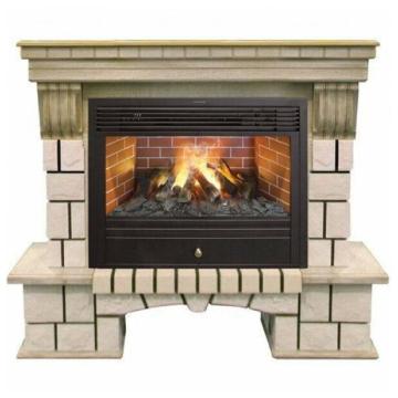 Fireplace Realflame Stone 3D Novara WT-659G 