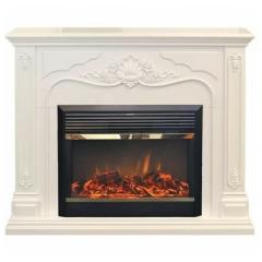 Fireplace Realflame Victoria Moonblaze Lux Brass