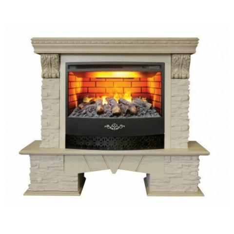 Fireplace Realflame Rockland Lux 25 5 WT FireStar 25 5 3D 