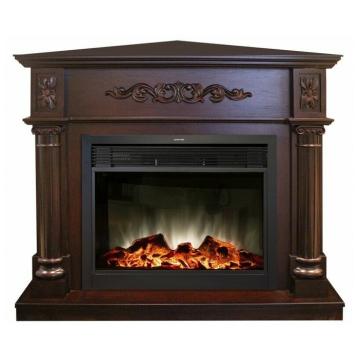 Fireplace Realflame Silvia Corner 26 AO Moonblaze LUX Black 