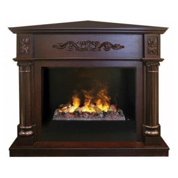 Fireplace Realflame Silvia Corner 26 AO 3D Cassette 630 Black 