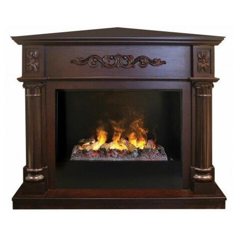Fireplace Realflame Silvia Corner 26 AO 3D Cassette 630 Black 