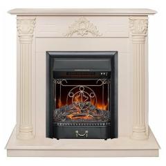 Fireplace Realflame Stefania WT Majestic Lux Black бежевая