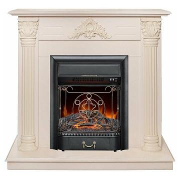 Fireplace Realflame Stefania WT Majestic Lux Black бежевая 