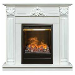 Fireplace Realflame Stefania WT Olympic 3D белая