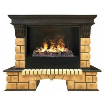 Fireplace Realflame Stone Brick 3D Cassette 630 