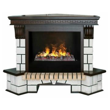 Fireplace Realflame Stone Corner 26 AO 3D Cassette 630 