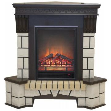 Fireplace Realflame Stone Corner Eugene 