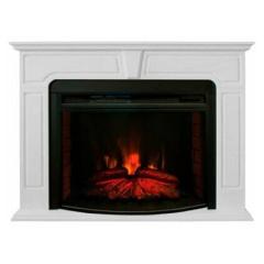 Fireplace Realflame Theodor 33 WT FireSpace 33 SIR Белая фактура дерева