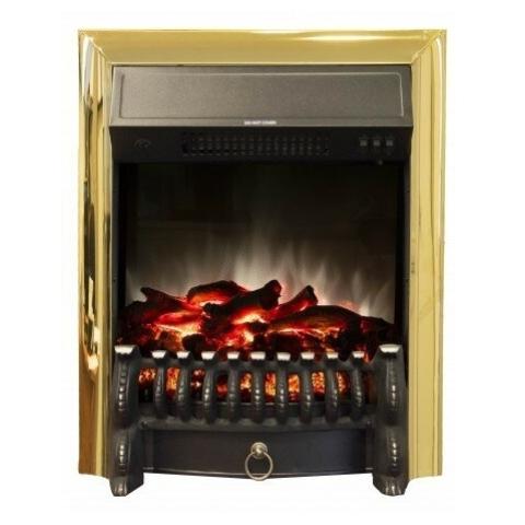 Fireplace Realflame Fobos Lux Brass 
