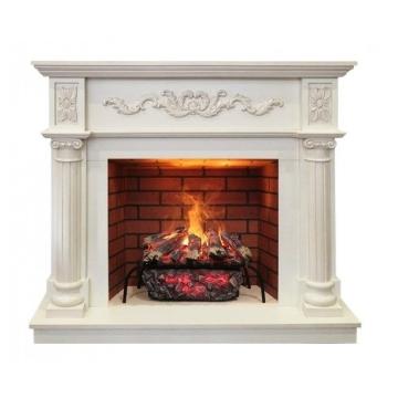 Fireplace Realflame Silvia 26 WT 3D Silva log Brick 26 