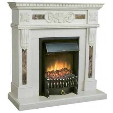 Fireplace Realflame Corsica WT Fobos Lux BL S 