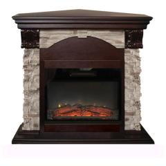 Fireplace Realflame с эффектом пламени 3D Dublin ROCK Corner STD/EUG/24 AO Kendal 24
