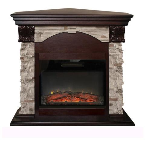 Fireplace Realflame с эффектом пламени 3D Dublin ROCK Corner STD/EUG/24 AO Kendal 24 