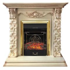Fireplace Royal Flame Adriana Majestic FX M Brass