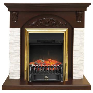 Fireplace Royal Flame Bern Majestic FX M Brass 