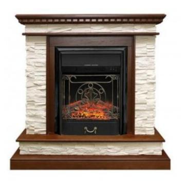 Fireplace Royal Flame Calgary дуб/Majestic FX M Black 