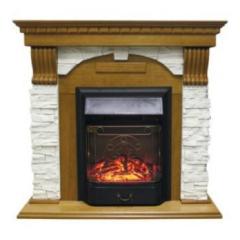 Fireplace Royal Flame Dublin дуб/Majestic FX M Black