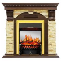 Fireplace Royal Flame Dublin Fobos FX M Brass