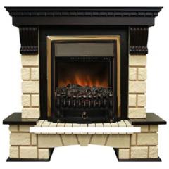 Fireplace Royal Flame Fobos BR Pierre Luxe шампань