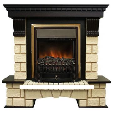 Fireplace Royal Flame Fobos BR Pierre Luxe шампань 