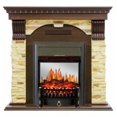 Fireplace Royal Flame Fobos FX M Black Dublin угловой