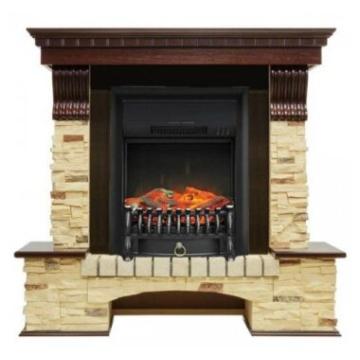 Fireplace Royal Flame Fobos FX M Black Pierre Luxe /сланец 