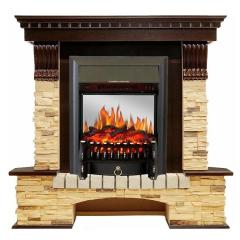 Fireplace Royal Flame Fobos FX M Black Pierre Luxe угловой