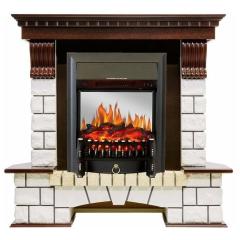 Fireplace Royal Flame Fobos FX M Black Pierre Luxe угловой