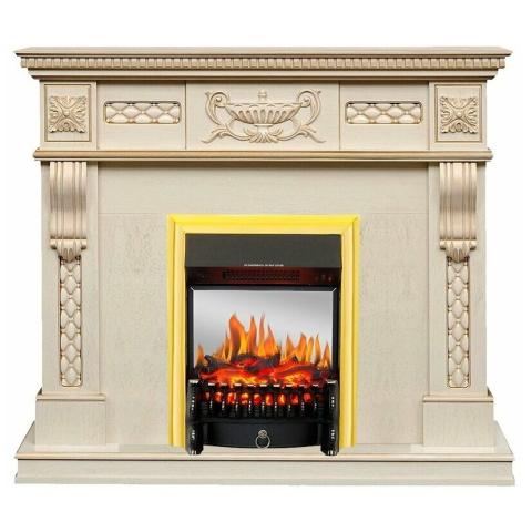 Fireplace Royal Flame Fobos FX M Brass Corsica 