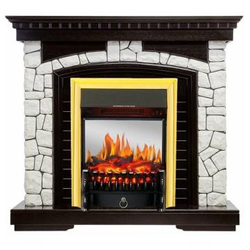 Fireplace Royal Flame Fobos FX M Brass Glasgow 